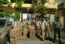 Major Crackdown by Excise Department : कार से 66 पेटी शराब जप्त, ड्राइवर मौके से भागा!