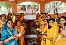 गंगा दशहरा पर गंगा माता मंदिर में की पूजा- अर्चना- आरती!