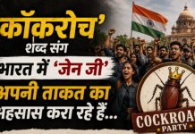 ‘कॉकरोच’ शब्द संग भारत में ‘जेन जी’ अपनी ताकत का अहसास करा रहे हैं…