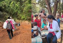 मुख्यमंत्री स्वस्थ बस्तर अभियान: 13 किलोमीटर पैदल चलकर स्वास्थ्य टीम पहुंची बड़ेपल्ली, 227 ग्रामीणों की जांच