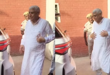 11 साल से अधिक समय बाद जमानत पर रिहा हुए सतलोक आश्रम के प्रमुख रामपाल,उन्हें शीतलता देने के लिए कूलर भी उनके हमकदम हुए