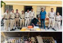अवैध मदिरा संग्रहण एवं विक्रय के विरुद्ध आबकारी विभाग की बड़ी कार्रवाई