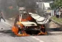 प्रेमिका ने शादी से किया इनकार, युवक ने कार में किया बम धमाका… खुद की मौत, युवती गंभीर घायल