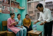 ब्यूटी पार्लर के पानी में संदिग्ध पदार्थ मिलाने का आरोप, वीडियो वायरल होने के बाद पुलिस जांच शुरू ब्यूटी पार्लर के पानी - ब्यूटी पार्लर के पानी में संदिग्ध पदार्थ मिलाने का आरोप, वीडियो वायरल होने के बाद पुलिस जांच शु…