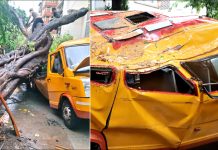मुंबई: चेंबूर में स्कूल बस पर गिरा विशाल पेड़; 11 वर्षीय छात्र की मौत, 4 अन्य छात्र घायल